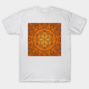 RUST... FLORAL FANTASY PATTERNS and ART T-Shirt